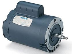 Leeson 100207.00 Electric Motor 1/2 HP 3600 Rpm 1PH 115/208-230 Volt 56J Frame
